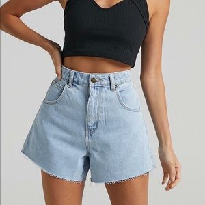 Rolla’s Mirage Shorts in Nina Blue Organic Size 25